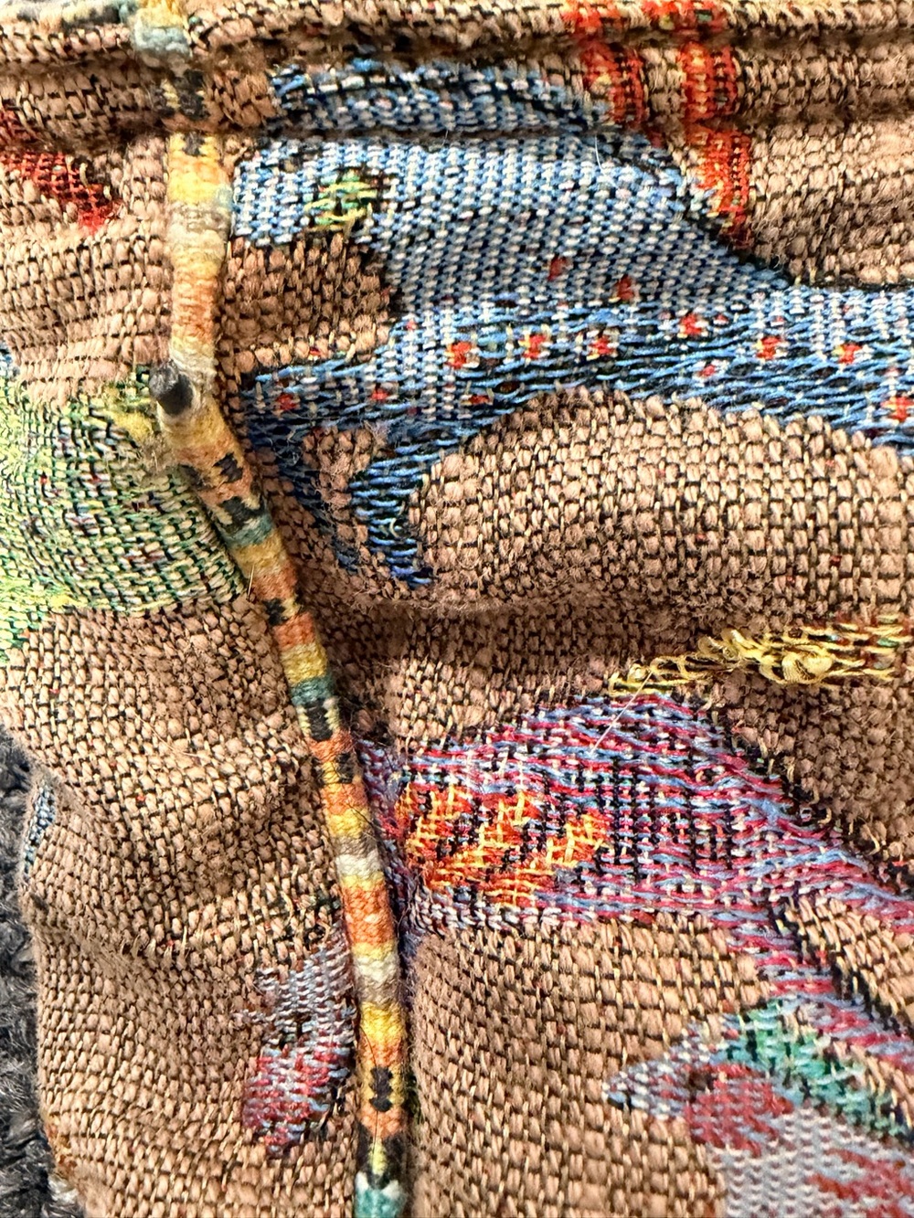 Laurel Burch Colorful Horses Tapestry Shoulder Tote Bag Equestrian Boho - Picture 7 of 7